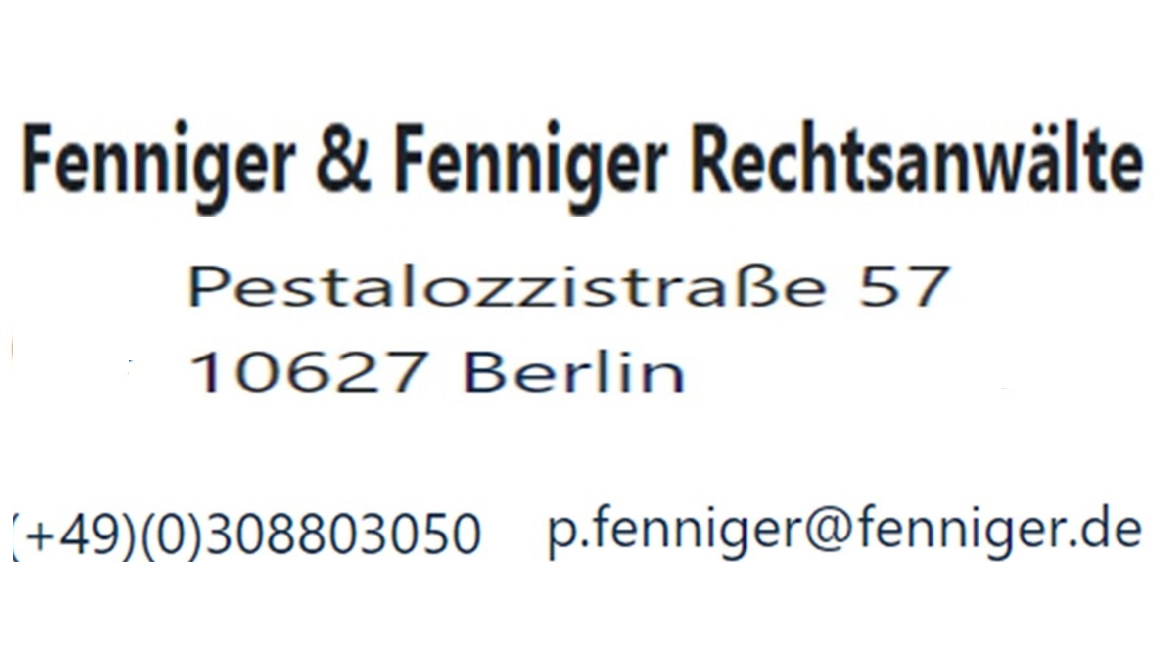 Patrick & Oliver Fenniger Anwaelte und Kriminelle